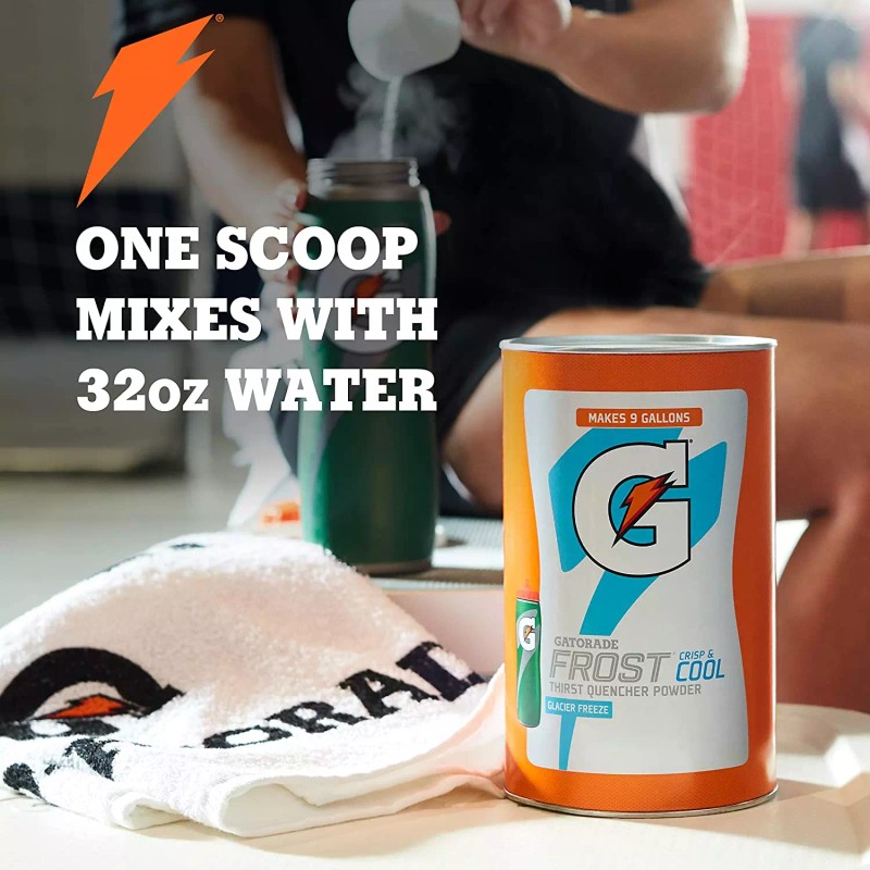 QTG Products (Sortable) Gatorade Thirst Quencher Powder, Glacier Cherry, 76.5