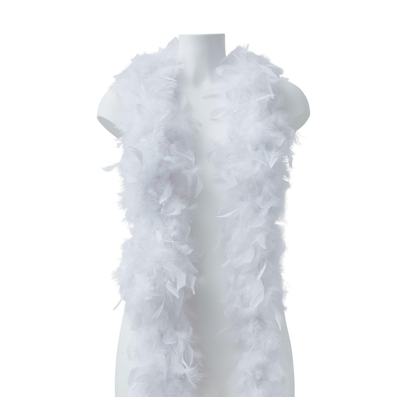 Runesol Feather Boa, White