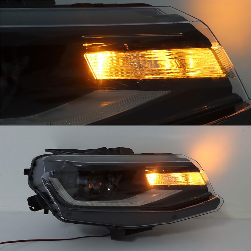 munirater Headlight Assembly Replacement for 2016-2022 Camaro Right Headlamp HID/Xenon