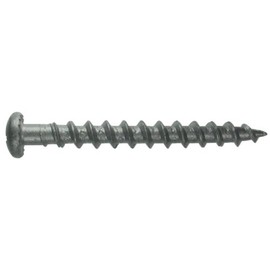 WAKAI Guttubis Pan Head for ALC and Concrete 0.2 x 1.4 inches (5 x 35 mm), Screw Part 1.3 inches (33 mm), 90 Pieces