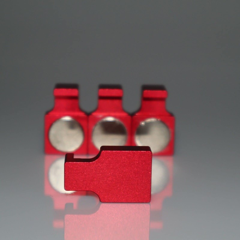 CWZ 4-Pack! Magnetic Parallel Keepers, Holders. Vise, CNC,Kurt,Machinist Tools Red