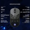 Cosmic Byte Unisex Kilonova Computer Mouse, Black, Black