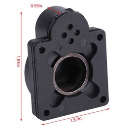 Dilwe RC Motor Backplate, T10048 T10047 Engine Rear Compatible with 15-21 & 28 Motors (Type 2, 7.00 x 5.00 x 1.50)