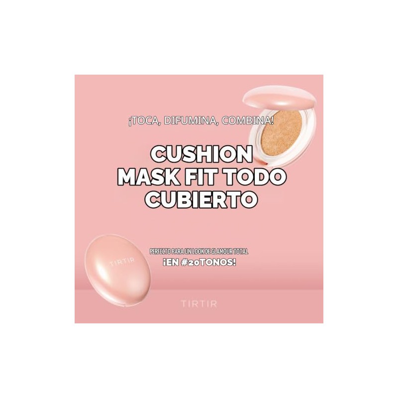 TIRTIR Mask Fit All Cover Pink Cushion Foundation | High