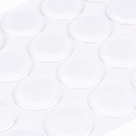 (200pcs) - IGOGO 200 PCS Clear Epoxy Stickers Craft Bottle Caps Stickers for Hair Bows Pendants Scrapbooks 2.5cm