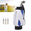 Mini Golf Pens Holder with Pen for Desk Decoration Golf