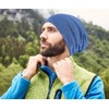 Hatstar Long Slouchy Beanie, 2-in-1 Reversible Jersey Hat in 45