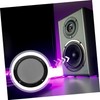 jojofuny 2pcs Speaker Mesh Grille Protector Decorative Circle Horn Guard
