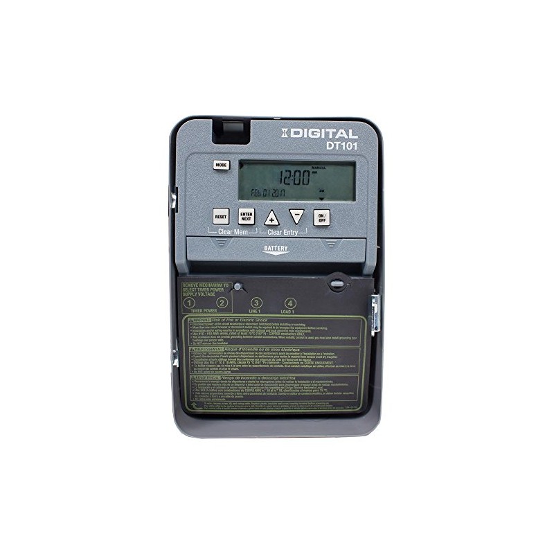 Intermatic 20-Amp 24-Hour SPST 1-Circuit Digital Time Switch DT101