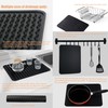 NiuYichee Stainless Steel Dish Drying Rack(15.2"L X 11"W X 5.3"H),