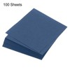 sourcing map 100 Sheet Origami Paper Double Sided Navy Blue