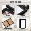 Baieye Double Folding Photo Frame 10 x 15 cm Wooden