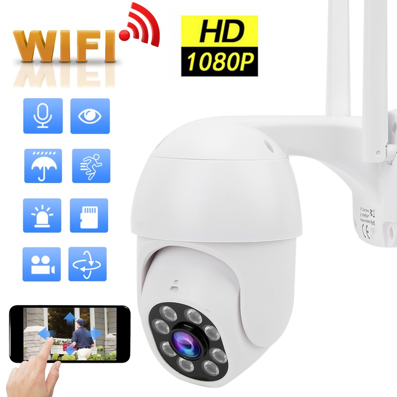 Wireless Camera HD 1080P Infrared Night Vision 2‑Way Voice Intercom