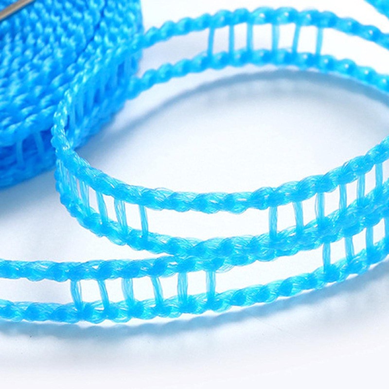 5m Washing Line, Outdoor Windproof Clothesline, Portable Clothes Line for