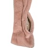 Women's Winter Pull-Through Faux Fur Scarf with Hidden Zipper Pocket