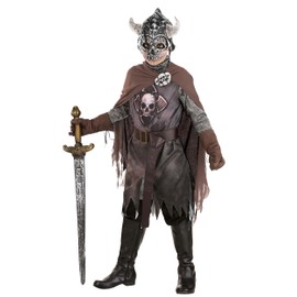 Fun Costumes Dread Knight Outfit for Kids - Large - Multi-colored