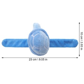 Abaodam Turtle Slap Bracelet Plush Stuffed Animal Slap Bracelet Hugger Snap Wrist Band for Kids Birthday Party Favors Gifts