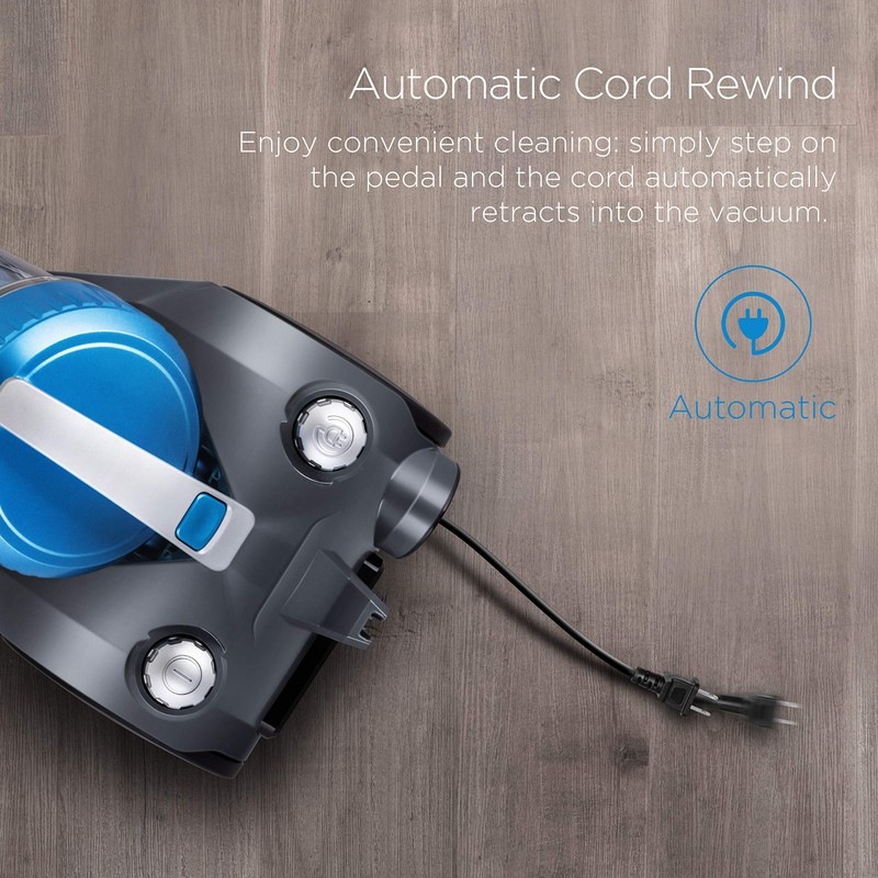 Eureka Bagless Canister Vacuum Cleaner, Lightweight Vac for Carpets and