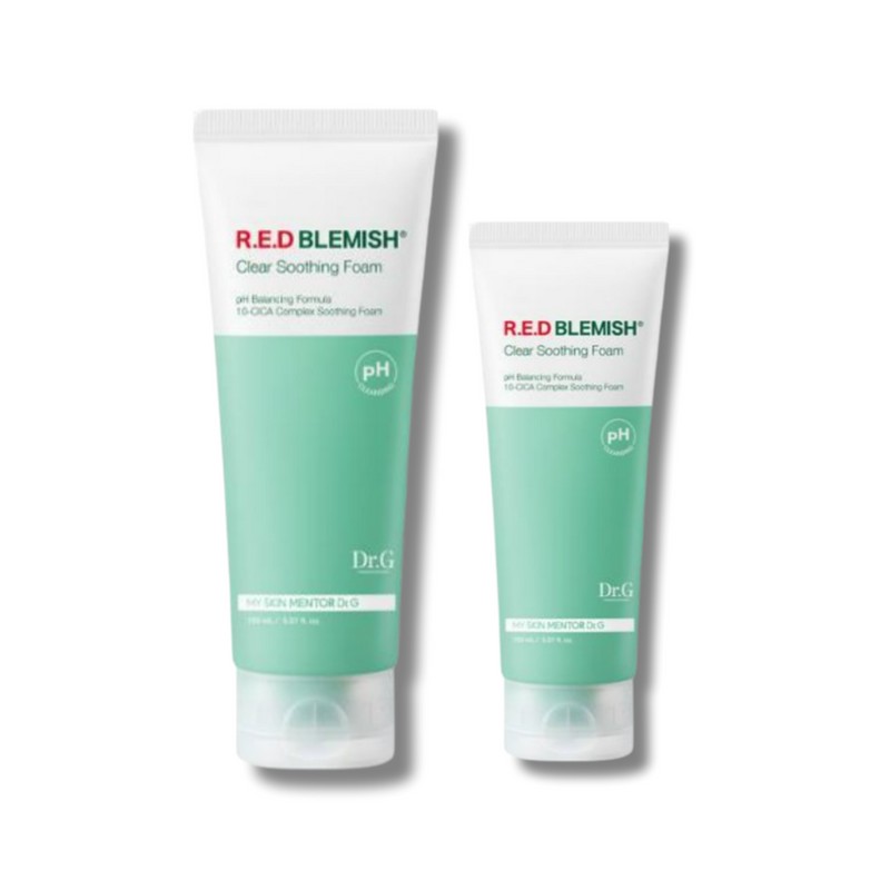 Dr.G Mildly Acidic Red Blemish Clear Soothing Foam 150ml +