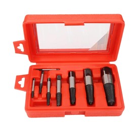Tyenaza 8 Pieces Screw Extractor Screw Extractor Set - Damaged Screw Extractor, Stripped Screw Extractor, Broken Bolt, Water Pipe Remover Kit