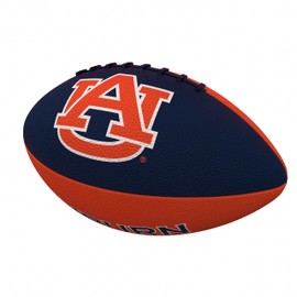 Auburn Pinwheel Logo Junior Size Rubber Football