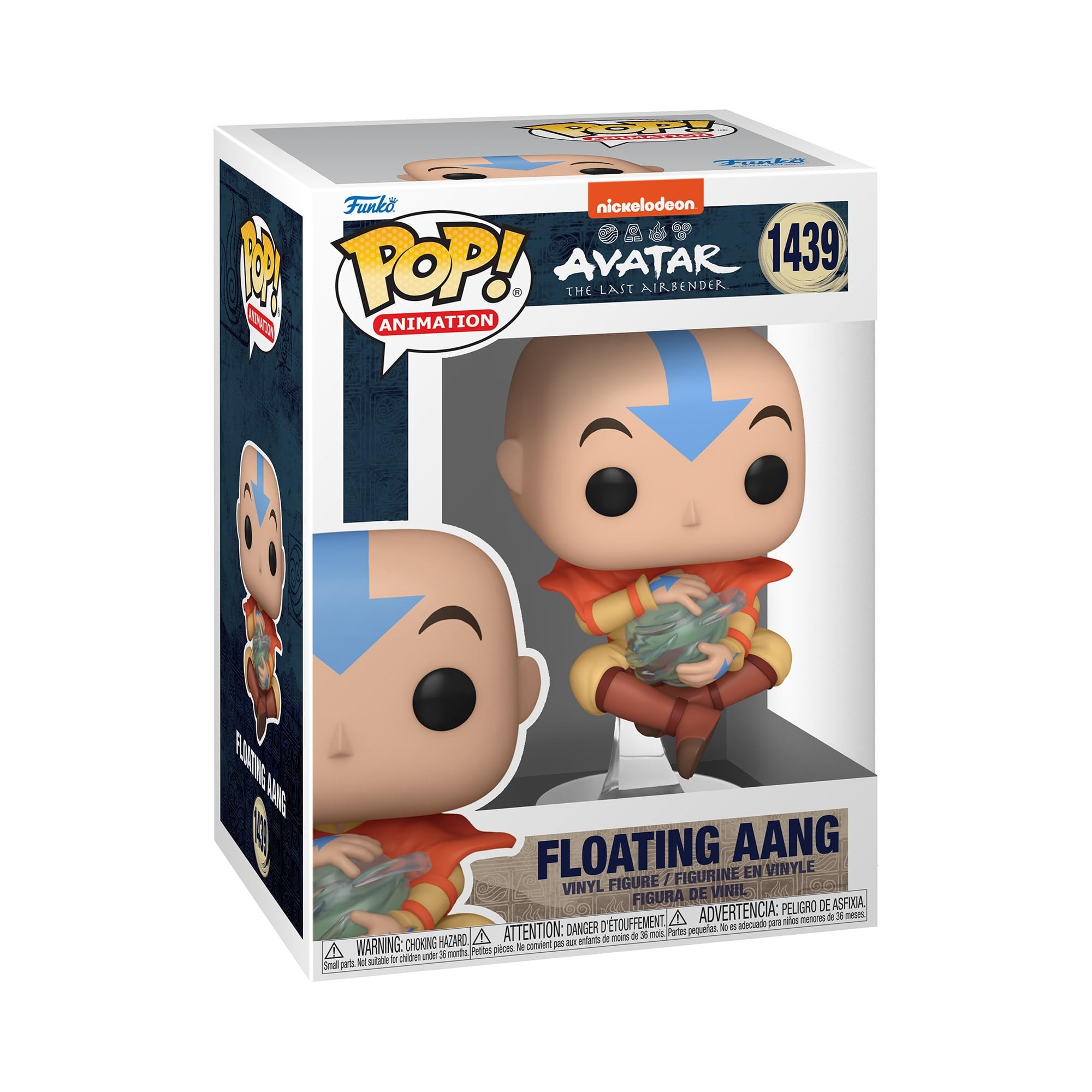 Funko POP! Animation: Avatar: The Last Airbender - Aang Floating - Vinyl-Sammelfigur - Geschenkidee - Offizielle Handelswaren - Spielzeug Für Kinder Und Erwachsene - Anime Fans