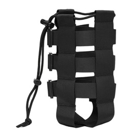 CVFRTT 1 Piece Camping Water Bottle Bag, Nylon Tactical Water Bottle Bag, Portable Water Bottle Bag, Adjustable Water Bottle Bag With Drawstring, Suitable For Cycling, And Daily Commuting