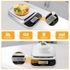 Easy@Home Digital Kitchen Scale Food Scale with High Precision to