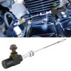 M10x1.25mm Hydraulic Clutch Master Cylinder Brake Pump Black for Motorcycle