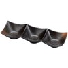 J-kitchens 876355 Serving Plate (Plate), 3-Piece Deep Condiment Plate, Baking,