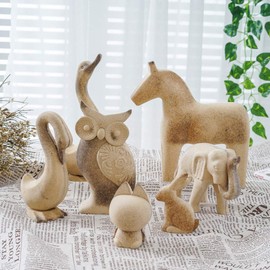 Easter Wooden Centerpieces 2PCS DIY Painting Rabbit Decor Cute Workblank Rabbit Desktop Decor White Embryo Rabbit Wooden Crafts for Home Dorm Office and Living Room Easter Wood Signs