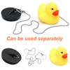Bathtub Plug with Stainless Steel Ball Chain 45mm, Rubber Floating