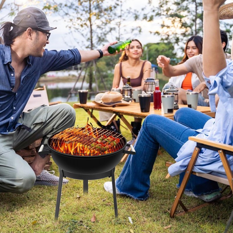 Camping Grill Tripod, Open Fire Cooking Equipment, Campfire Grill Tripod,