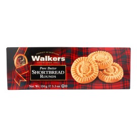 UD_Walkers Shortbread - Pure Butter Round - Case Of 12 - 5.3 Oz.
