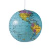 Inflatable World Globe Beach Ball 9"