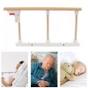 Folding Bed Rails For Elderly Medical Hospital Side Wooden Adults