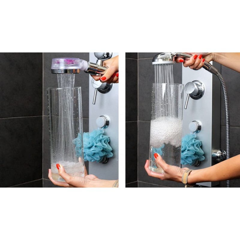 Venteo Savewater Power Shower Head - Water Saving, Turbo Pressure,