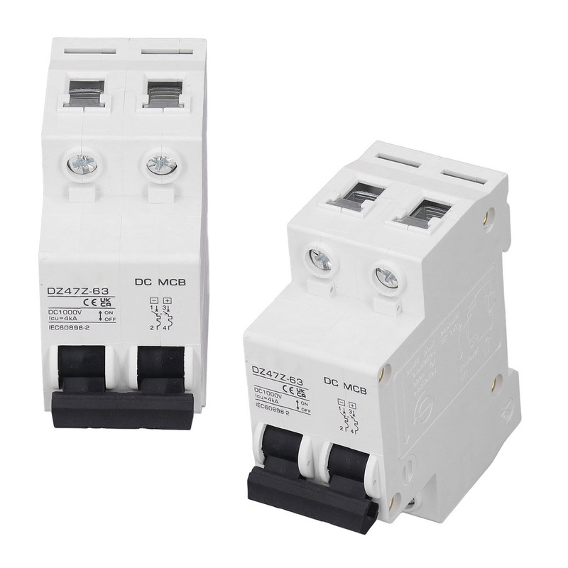 DC Circuit Breaker Overload Protection Magnetic System PV Circuit Breaker