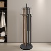 GSYUWIH Floor Standing Belt Display Rack, Tie Hook, 66.2in Belt