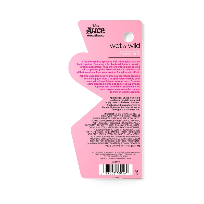 wet n wild Silly Nonsense Liquid Eyeliner Alice In Wonderland