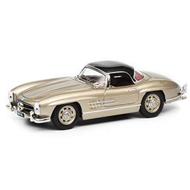 Schuco 450258800 450258800-MB 300 SL Champagne 1:43 Model Car, Model Vehicle, Gold