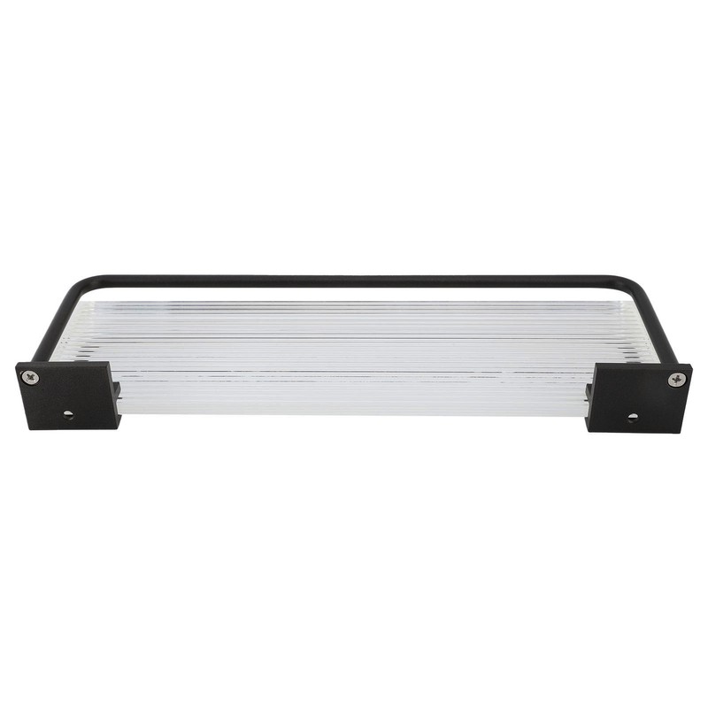 Floating Shelf Space Aluminum Acrylic Wall Mounted Decorative Storage Shelf