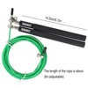 Adjustable High Speed Steel Skipping Jump Rope Dual Bearings Gym