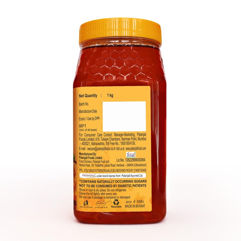 Patanjali Honey 1Kg / 33.82 fl oz