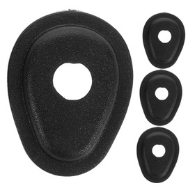 Zerodeko 4pcs Black Turn Signal Adapter Spacers for Motorcycle Indicator Mounting Kit for Enhanced Visibility and Safety