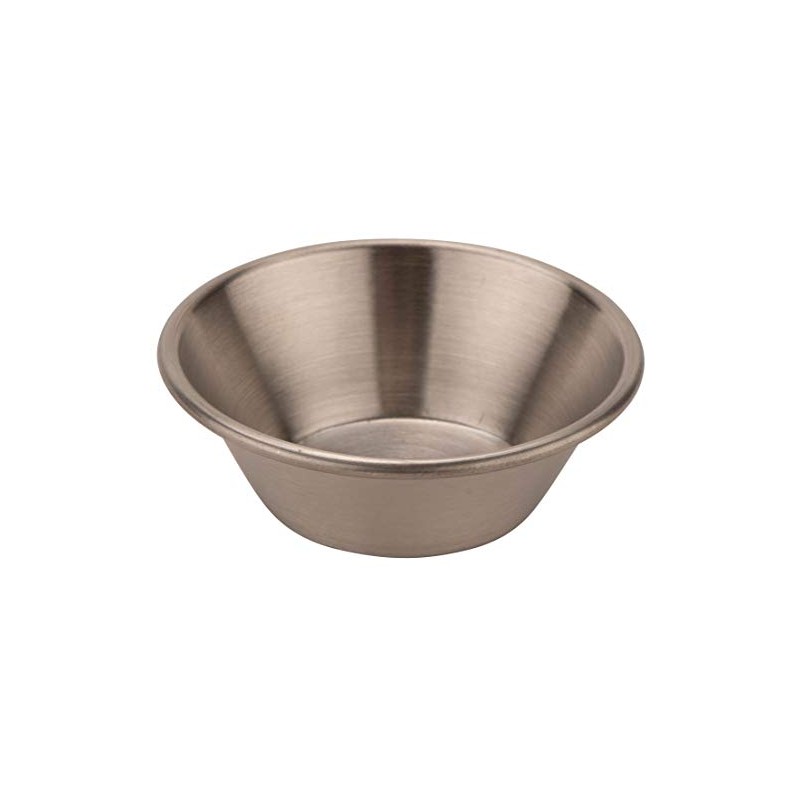 2.75" Round Stainless Steel 2 oz. Condiment Cup, Clipper Mill