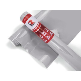 Rvinyl 3M 2080 Series G31 Gloss Storm Gray Dual Cast Thick Vinyl Car Wrapping Film - 1ft x 1ft - 1sq ft - Vehicle Sheet Roll