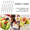 VANRA Small Salad Forks Set of 6 Stainless Steel Mini