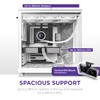 NZXT H6 Flow | CC-H61FW-01 | Compact Dual-Chamber Mid-Tower Airflow