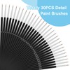 30 Pack Small Paint Brushes Fine Paint Brushes Thin Paint